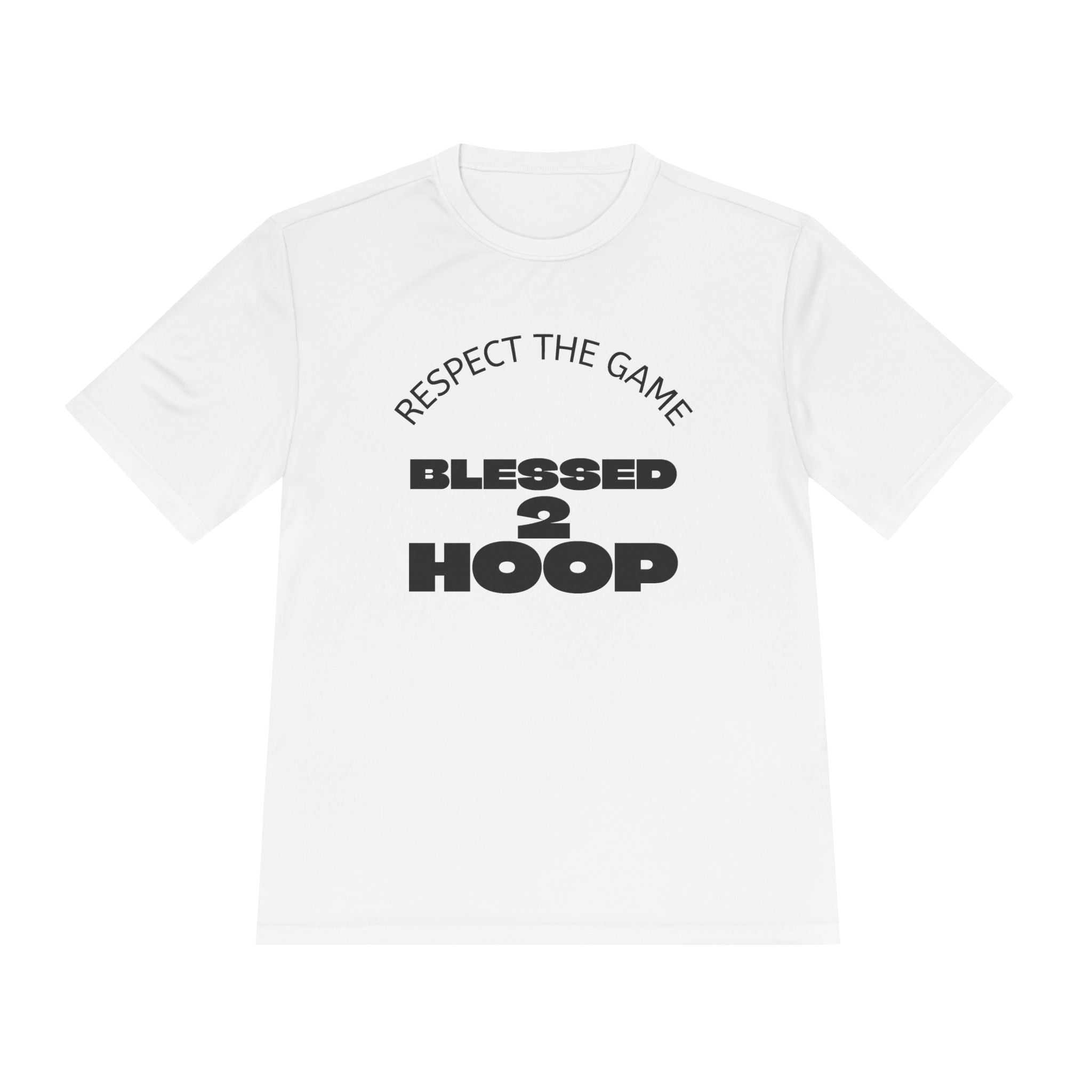 Unisex Athletic Tee - "Blessed 2 Hoop" Sports Shirt, Basketball Clothing, Fitness Wear, Gym Gear, Activewear for Sports Lovers