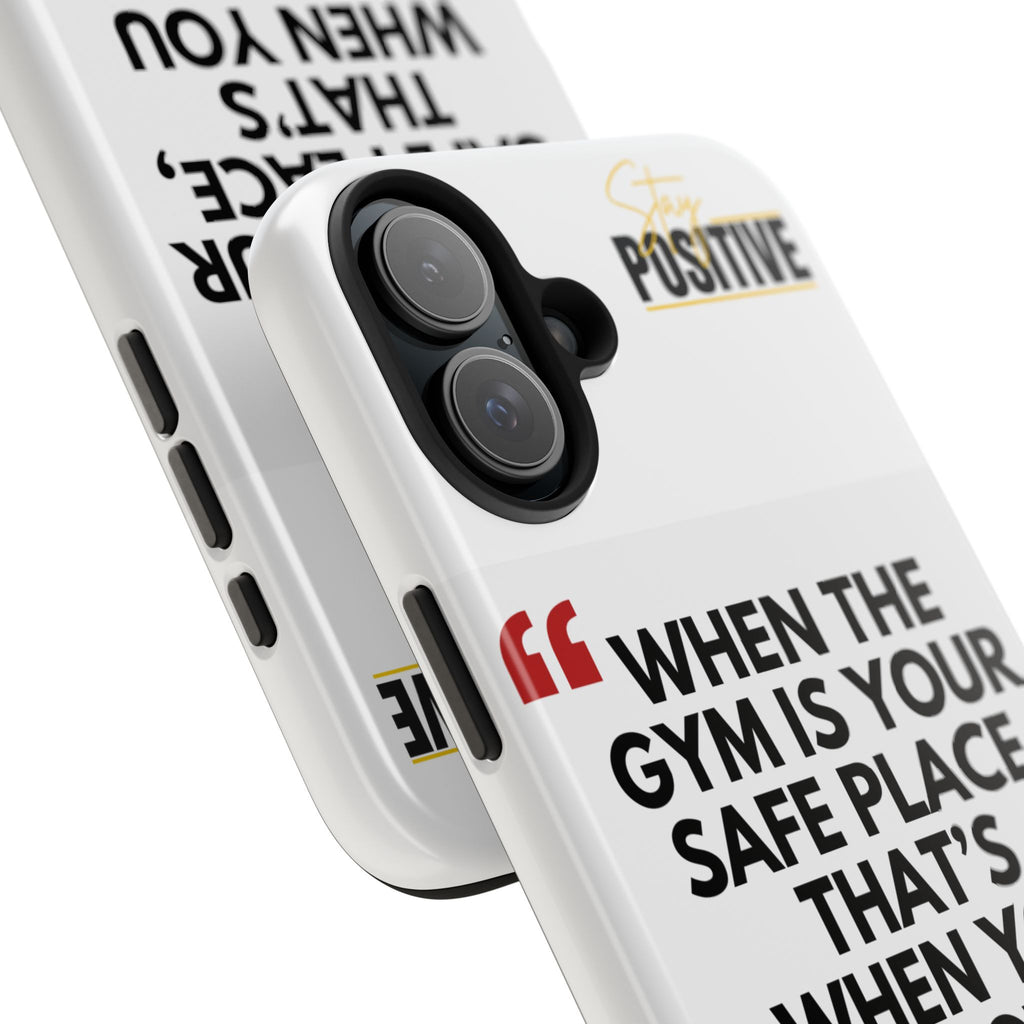 Motivational Phone Case, Inspirational Tough Phone Cases for Gym Lovers, Blessed to Hoop Case, Sports Gifts, Positive Vibes