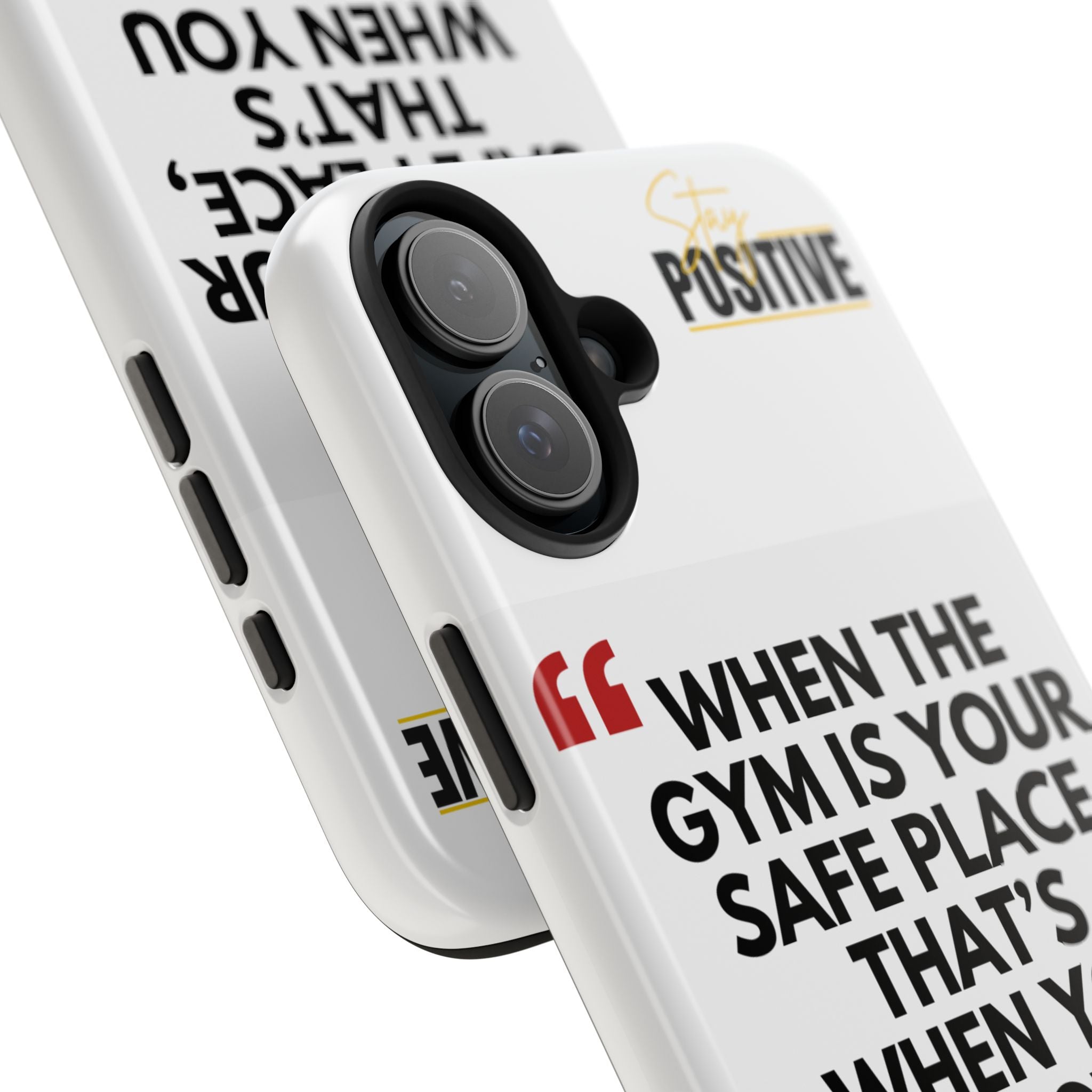 Motivational Phone Case, Inspirational Tough Phone Cases for Gym Lovers, Blessed to Hoop Case, Sports Gifts, Positive Vibes