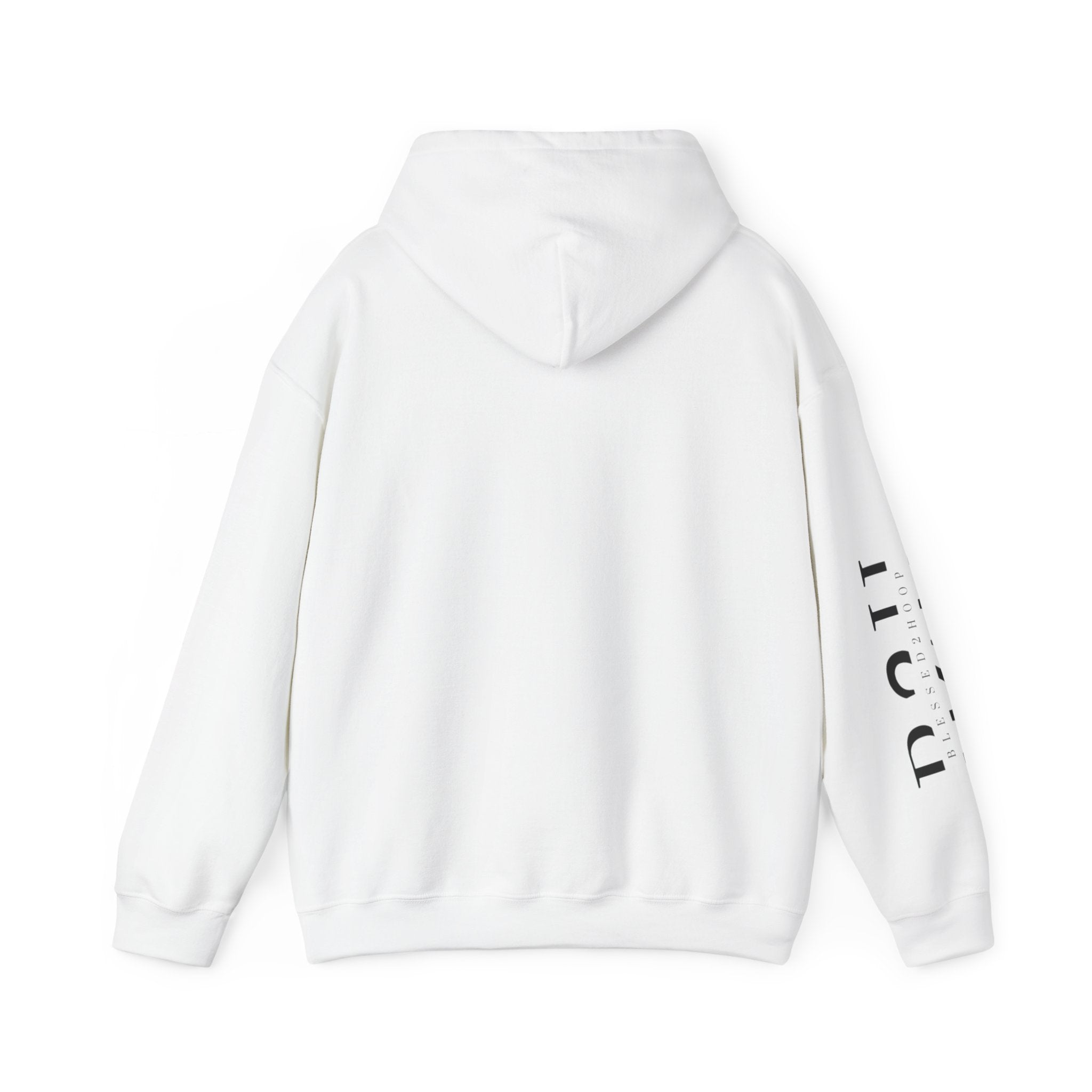 Minimalist Unisex Hoodie with B2H Design, Cozy Sweatshirt, Stylish Layering Piece, Perfect for Gifting, Casual Wear, Year-Round Comfort