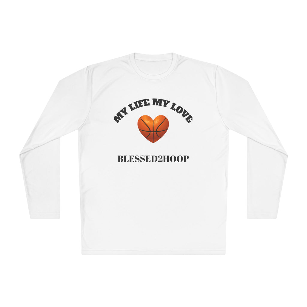 Unisex Basketball Long Sleeve Tee - Perfect Gift for Sports Lovers, Casual Wear, Team Spirit, Fitness Enthusiasts, Birthday