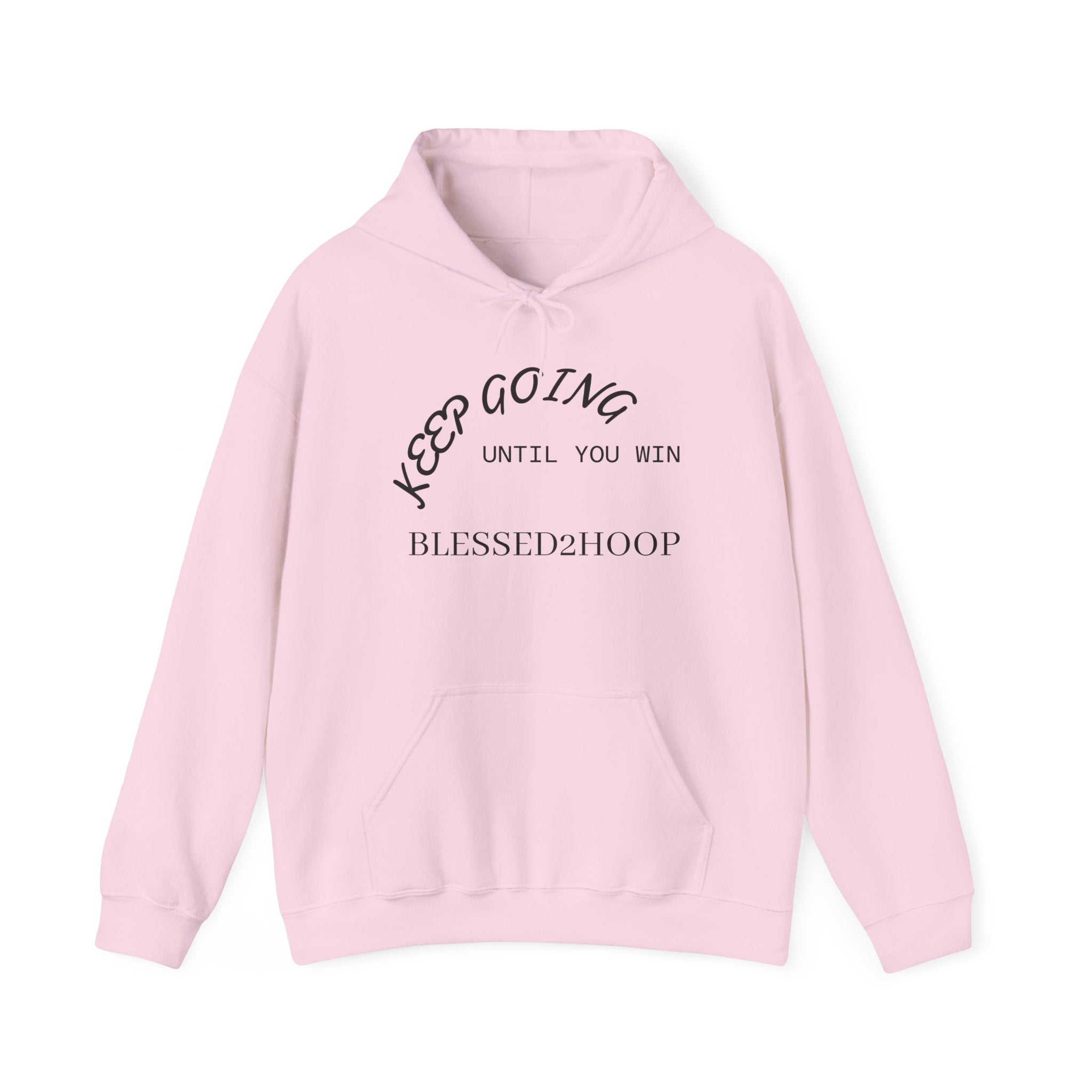 Motivational Hooded Sweatshirt - Keep Going Until You Win, Fitness Apparel, Unisex Hoodie, Inspirational Gifts, Cozy Activewear, [...]