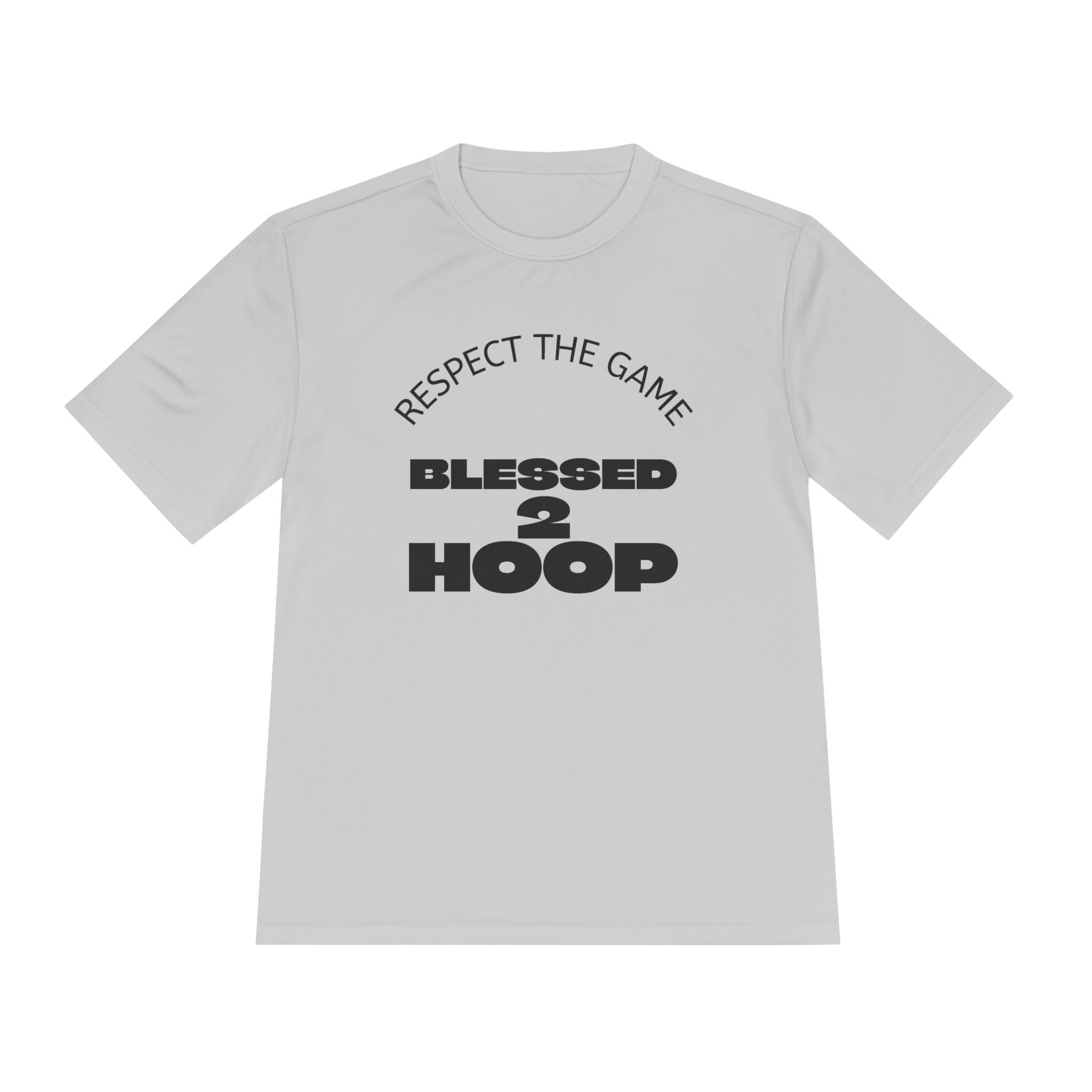 Unisex Athletic Tee - "Blessed 2 Hoop" Sports Shirt, Basketball Clothing, Fitness Wear, Gym Gear, Activewear for Sports Lovers