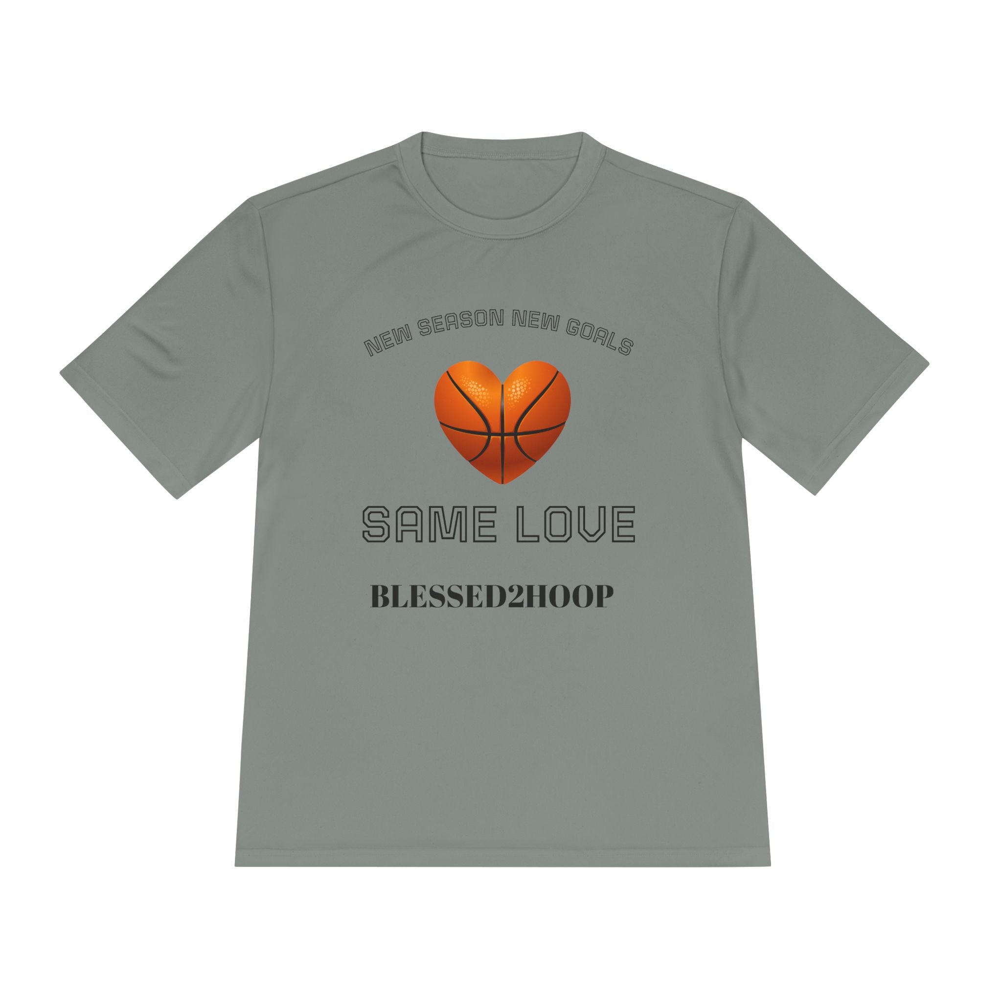 Unisex Basketball Motivational Tee - Same Love, Blessed2Hoop, Sportswear, Fitness Gift, Athletic Apparel, Team Spirit Shirt