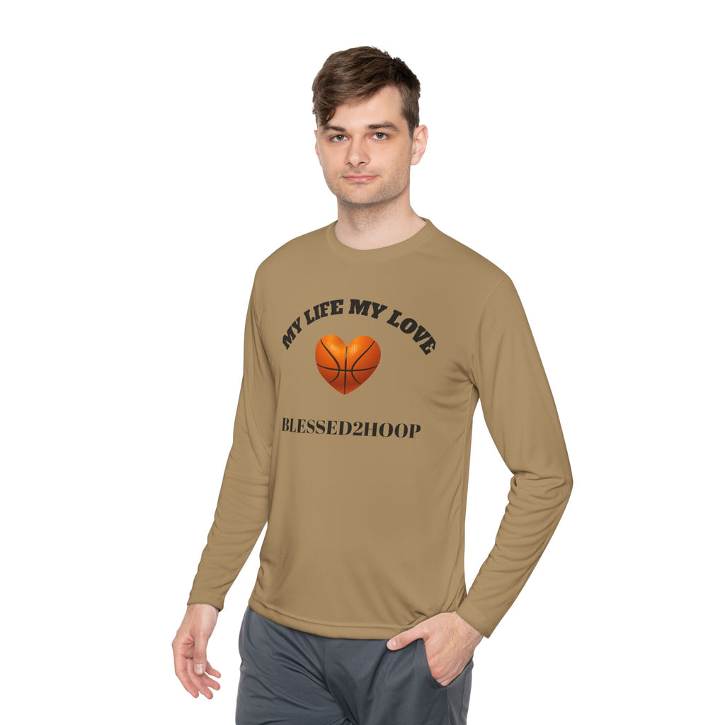 Unisex Basketball Long Sleeve Tee - Perfect Gift for Sports Lovers, Casual Wear, Team Spirit, Fitness Enthusiasts, Birthday