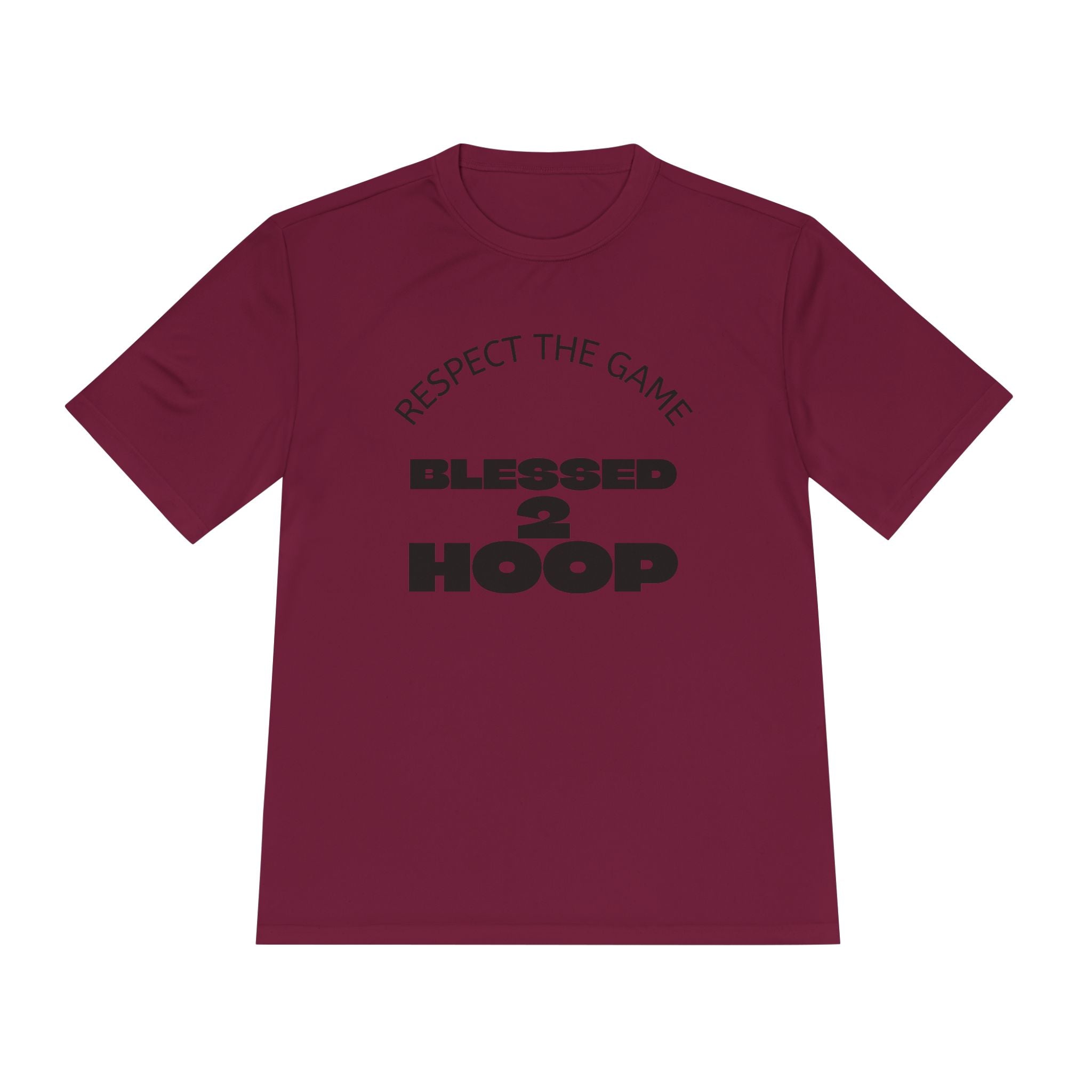 Unisex Athletic Tee - "Blessed 2 Hoop" Sports Shirt, Basketball Clothing, Fitness Wear, Gym Gear, Activewear for Sports Lovers