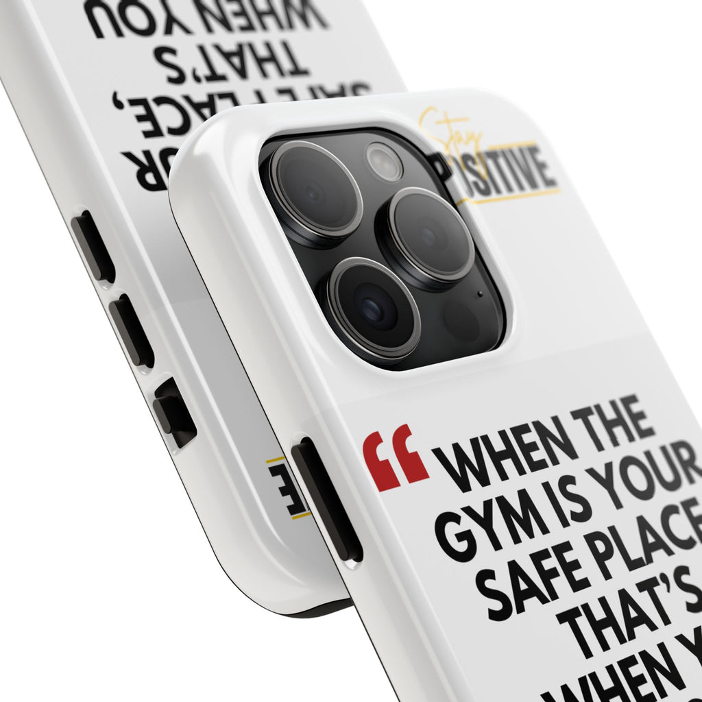 Motivational Phone Case, Inspirational Tough Phone Cases for Gym Lovers, Blessed to Hoop Case, Sports Gifts, Positive Vibes