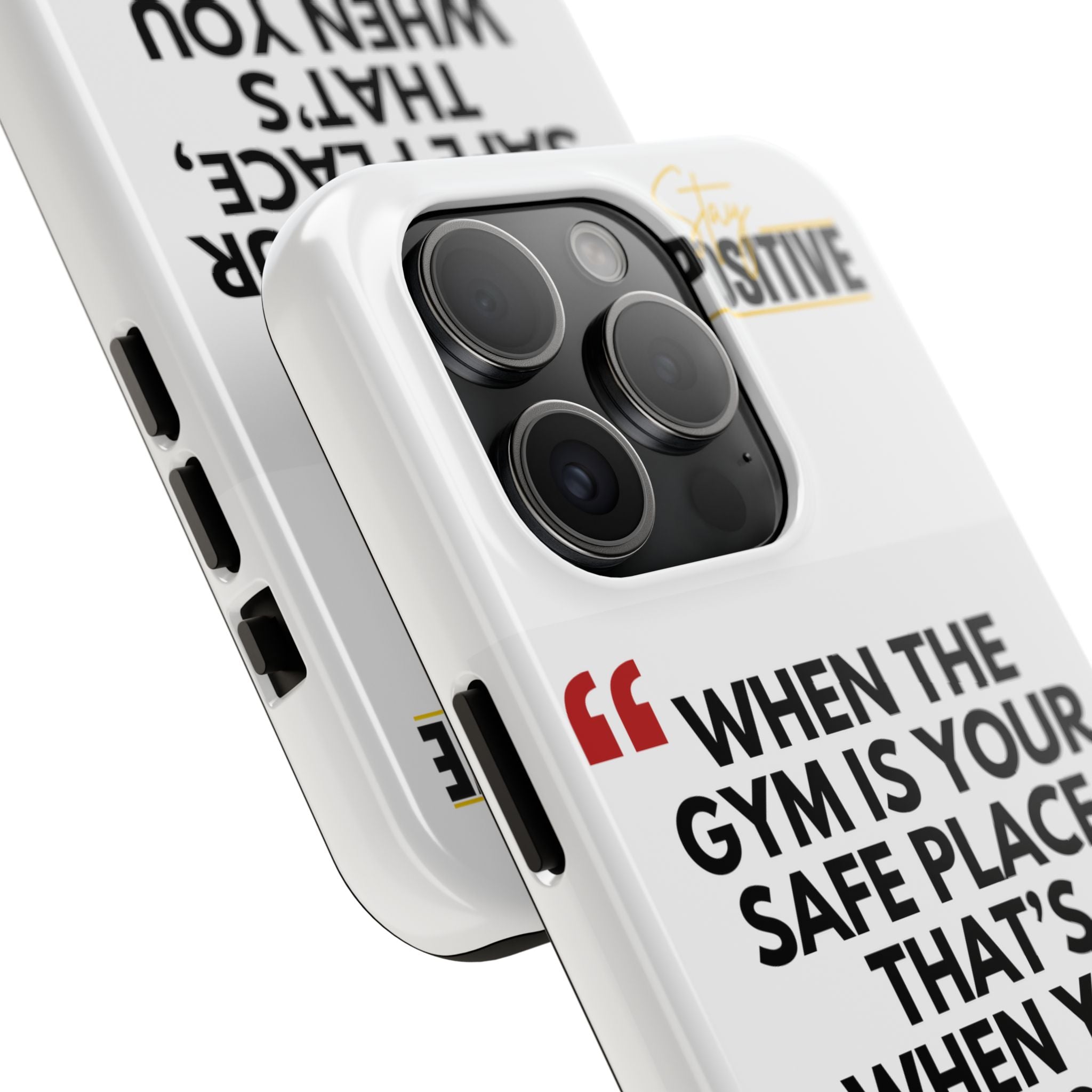 Motivational Phone Case, Inspirational Tough Phone Cases for Gym Lovers, Blessed to Hoop Case, Sports Gifts, Positive Vibes