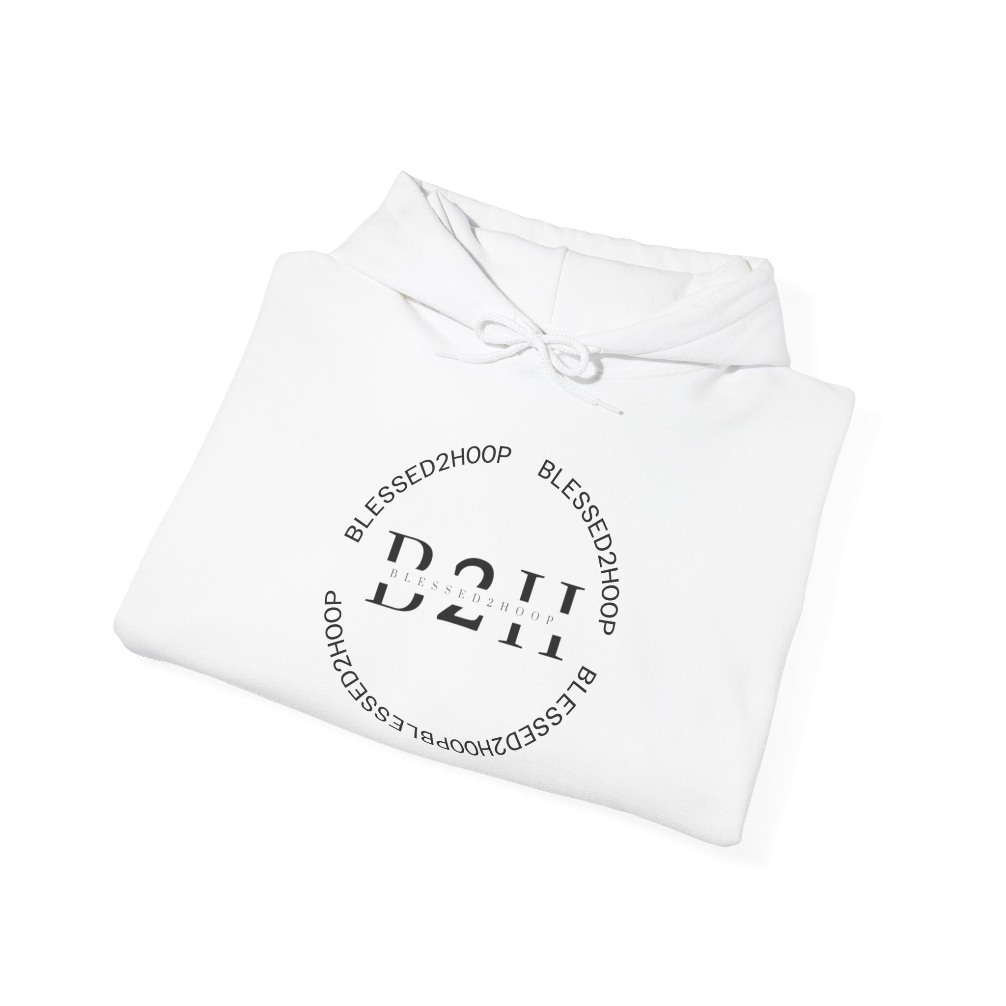 Minimalist Unisex Hoodie with B2H Design, Cozy Sweatshirt, Stylish Layering Piece, Perfect for Gifting, Casual Wear, Year-Round Comfort