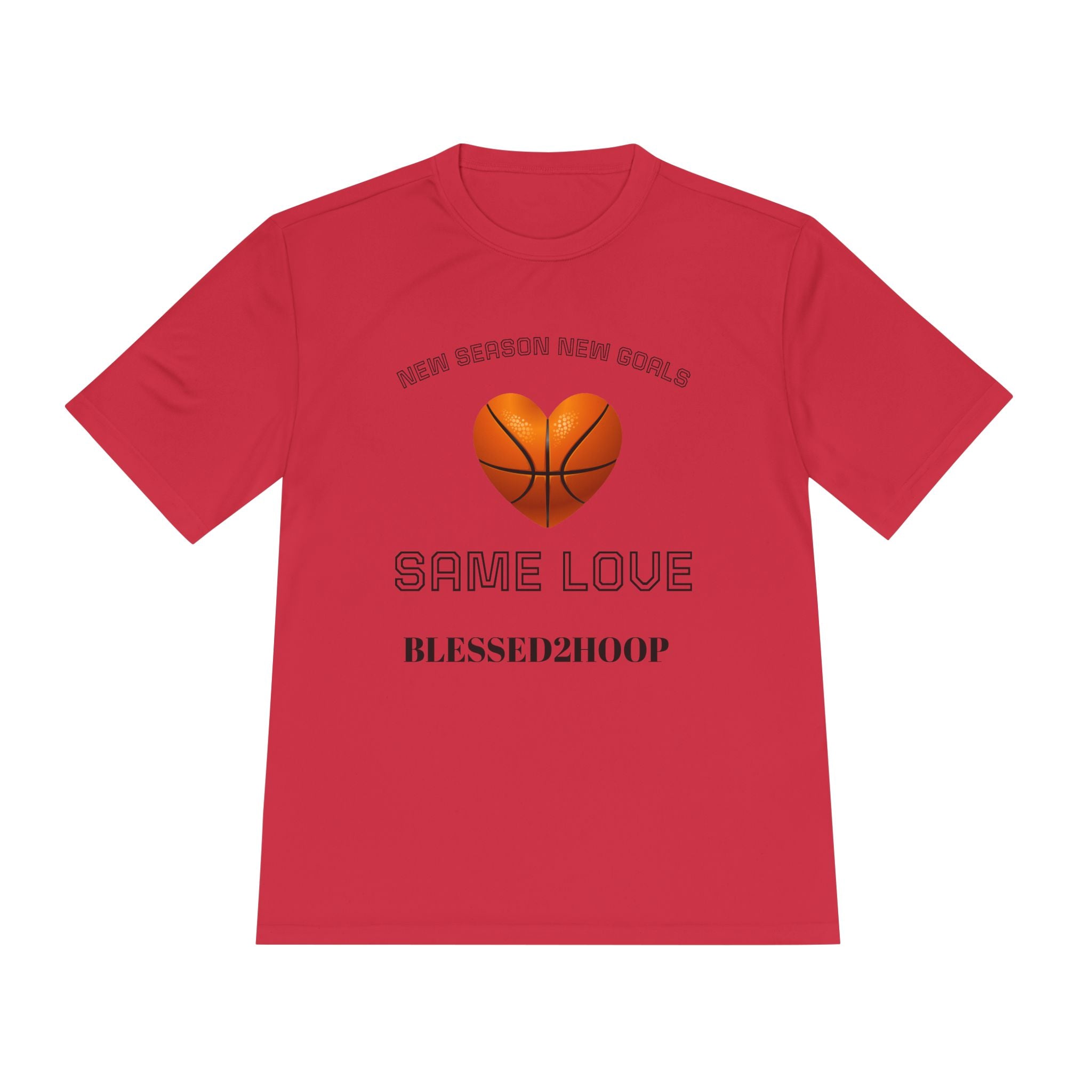 Unisex Basketball Motivational Tee - Same Love, Blessed2Hoop, Sportswear, Fitness Gift, Athletic Apparel, Team Spirit Shirt