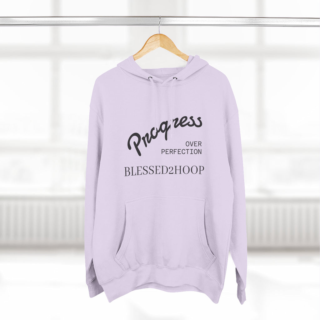 Three-Panel Fleece Hoodie